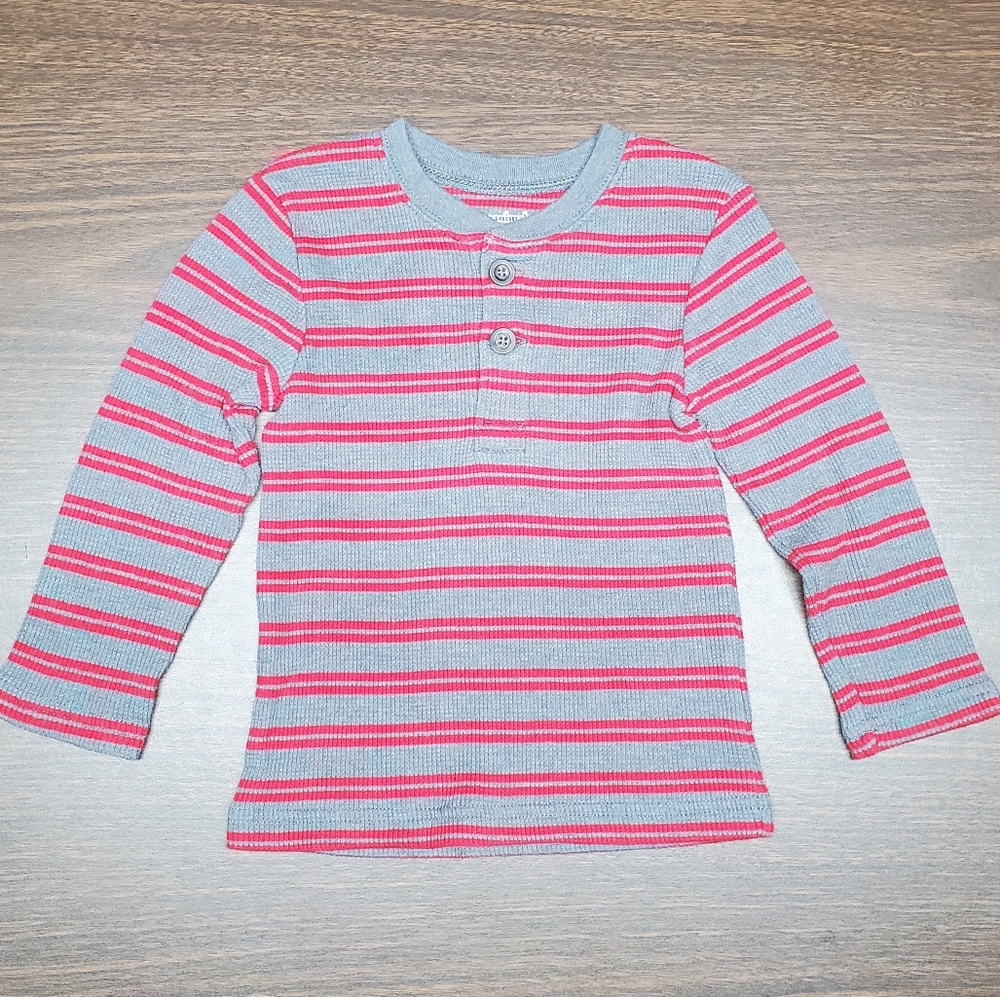Striped thermal shirt